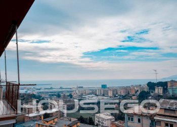 Vista - Trilocale via Ernesto Stassano, 29, Genova - foto 6