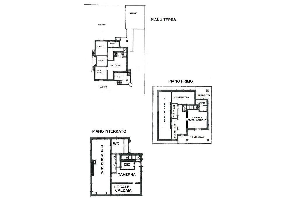 Villa Via XXV Aprile, Paderno Dugnano - floor plans 1