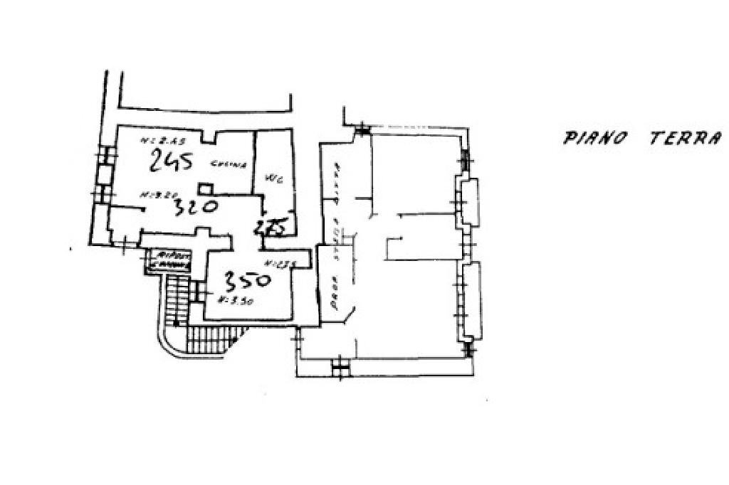 Three-room apartment Piazza luigi cibrario, Viù - floor plans 1