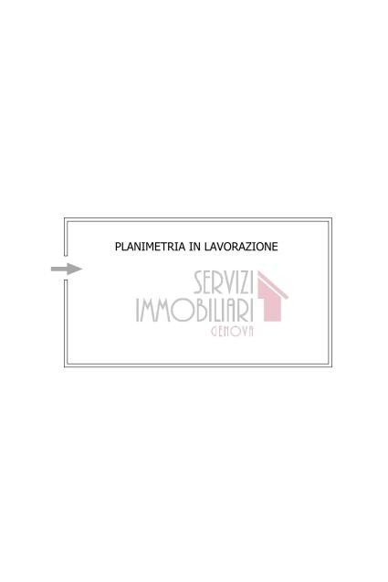 Quadrilocale corso Sardegna, Genova (zona Marassi) - planimetria 1