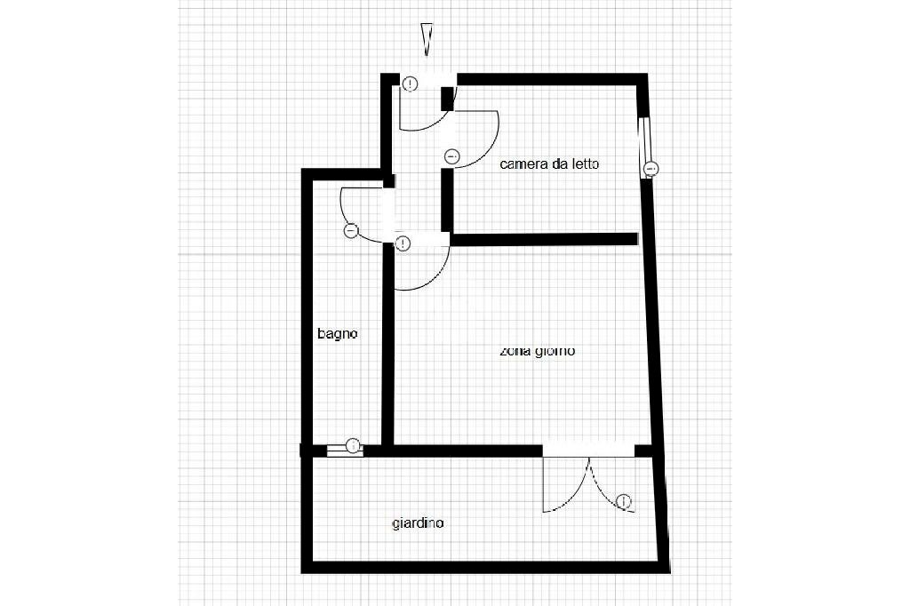 Three-room apartment Località costiglione pelato, Torriglia - floor plans 1