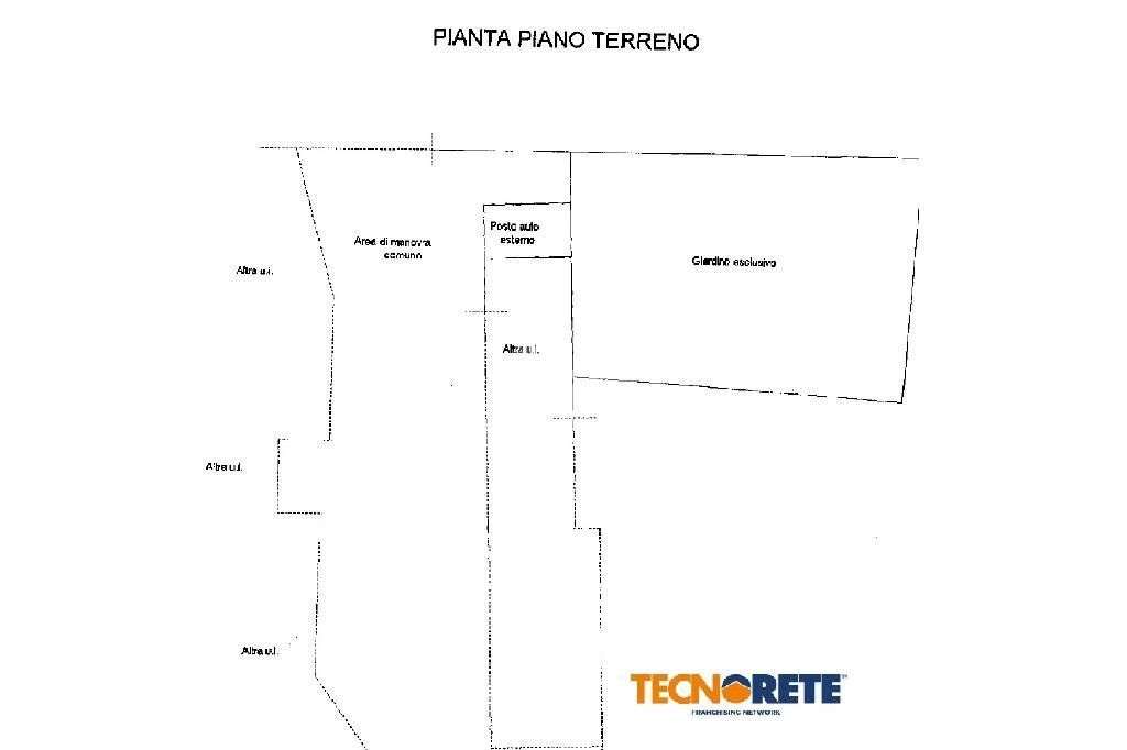 Posto Auto Via Santa Croce, Gassino Torinese - planimetria 1