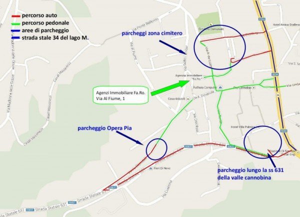 Casa indipendente Gurro - planimetria 1