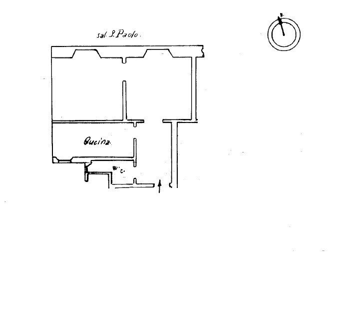 Appartamento via Antonio Gramsci, 39, Genova (zona Centro Storico) - planimetria 1