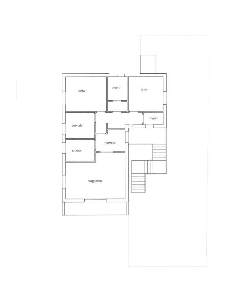 Appartamento Cervia - planimetria 1