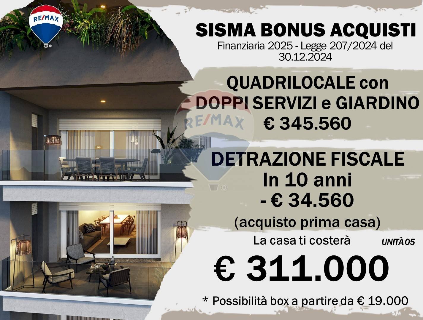 Quadrilocale VIA MORALI, Bergamo (zona Grumellina) - foto 2