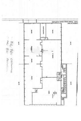 Capannone strada Statale per Voghera, Tortona - planimetria 1