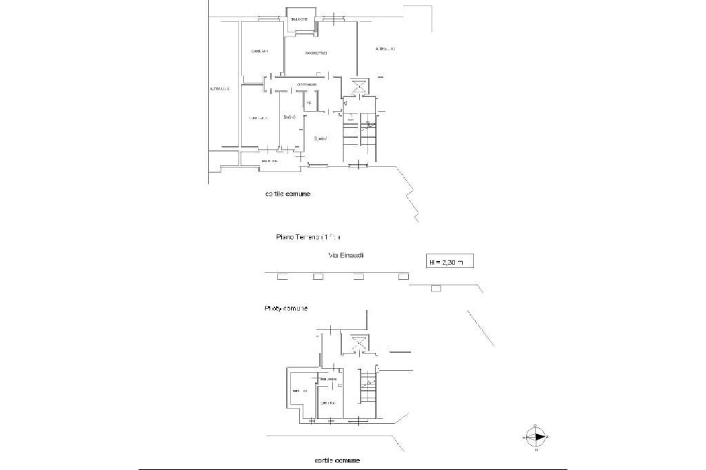Apartment Via Luigi Einaudi, Settimo Torinese - floor plans 1