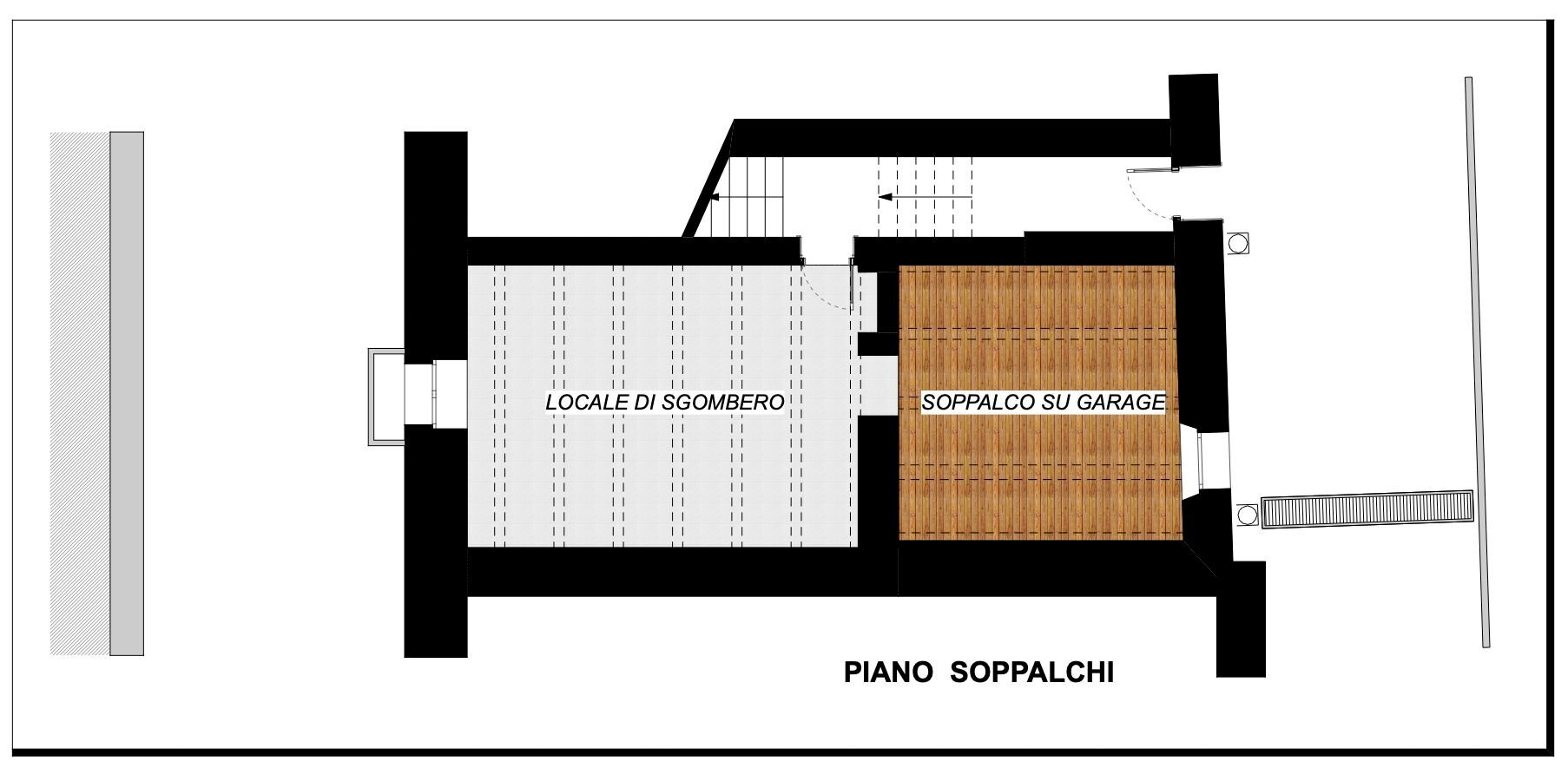 Casa indipendente via Principi d'Acaja, Pinerolo - planimetria 1