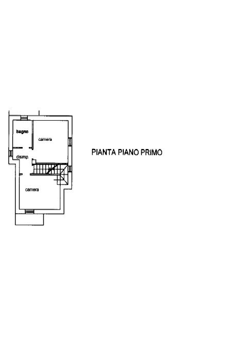 Villa Strada Valle Maira, Roccabruna - planimetria 1