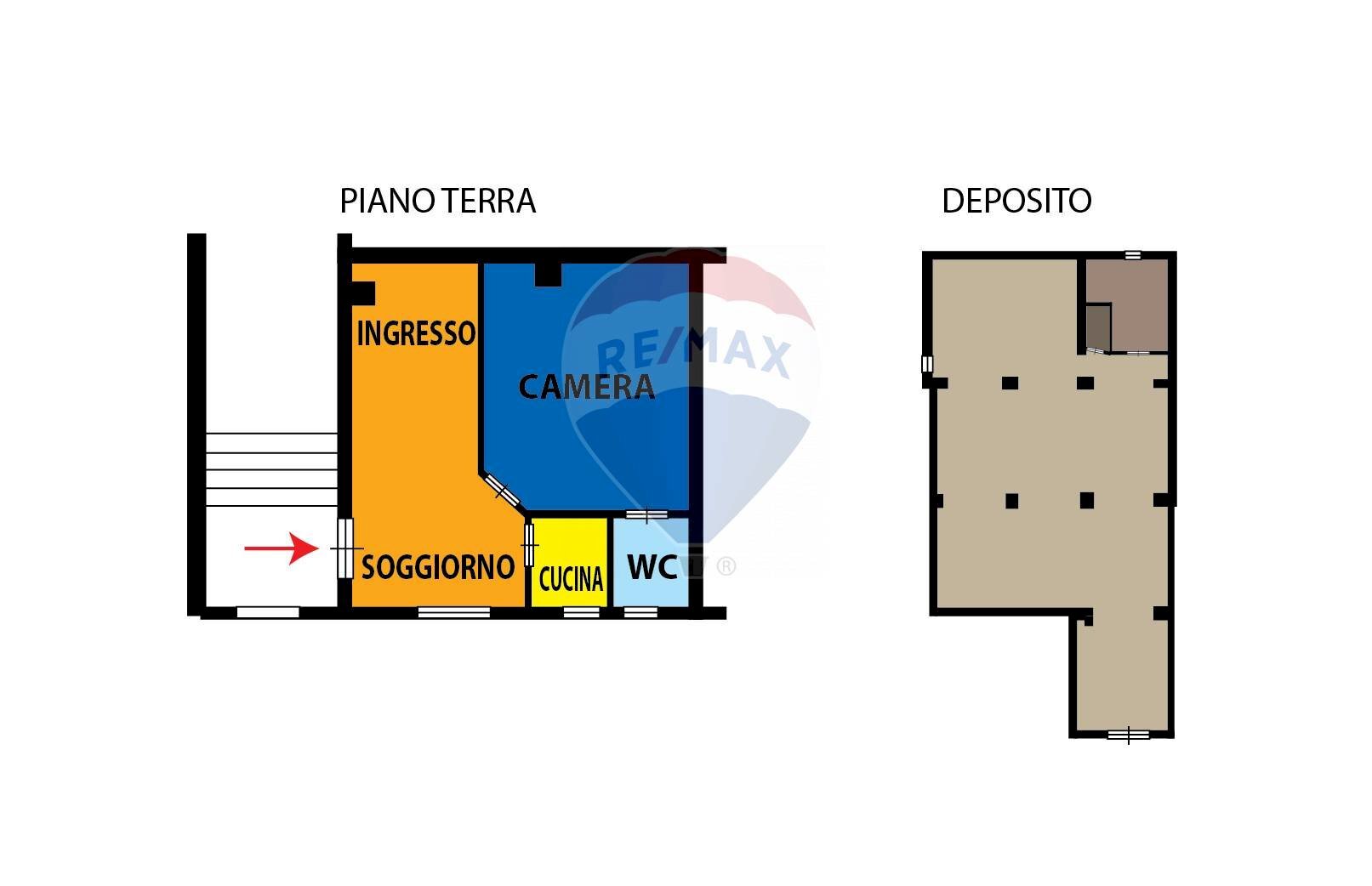 Two-room apartment Calata Capodichino, Napoli (neighborhood Aeroporto Capodichino) - photo 2