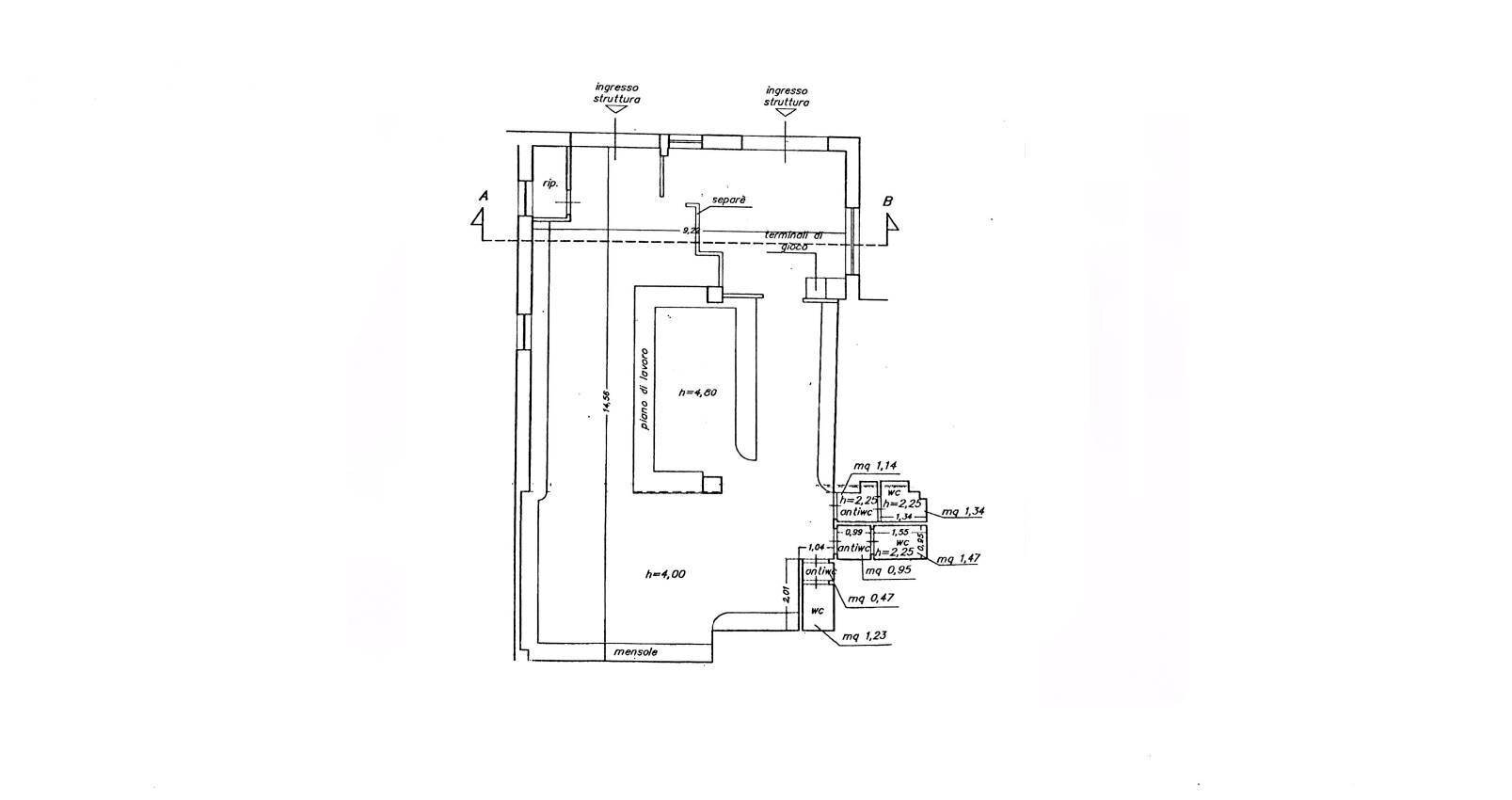 Negozio Via Cesare Pavese, Martina Franca - planimetria 1