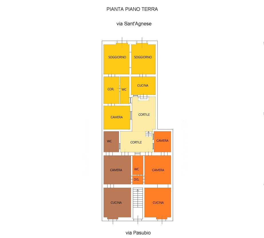 Appartamento via Pasubio, Siracusa - planimetria 1