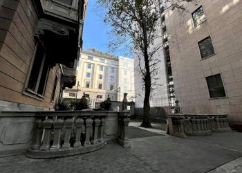 Cortile interno - Attico via Sant'Andrea, Milano (zona Quadrilatero della Moda) - foto 16