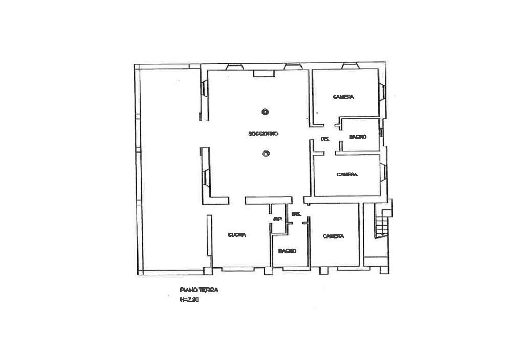Villa Via Malacria, Langhirano - floor plans 1