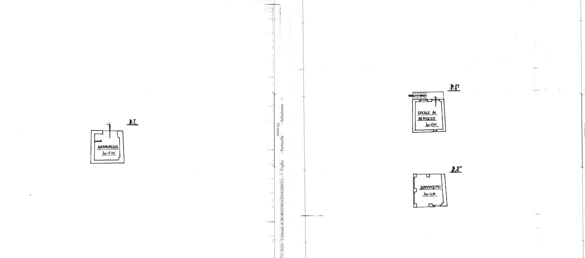 Casa indipendente via Torino, 71, Borgomasino - planimetria 1