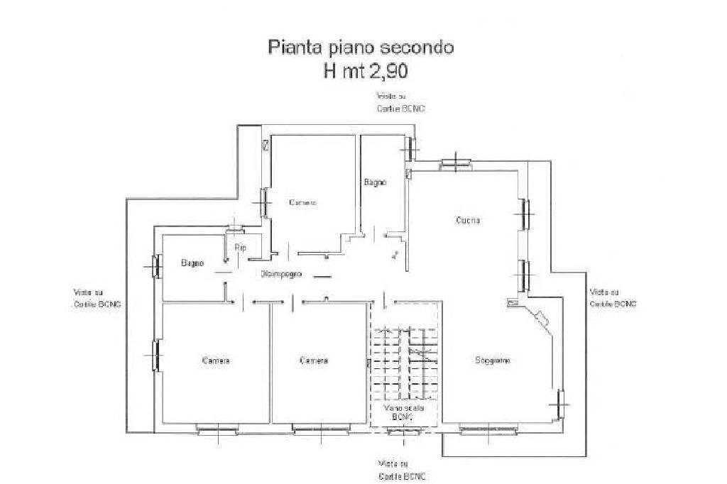 Villa Via nigra, Leini - floor plans 1