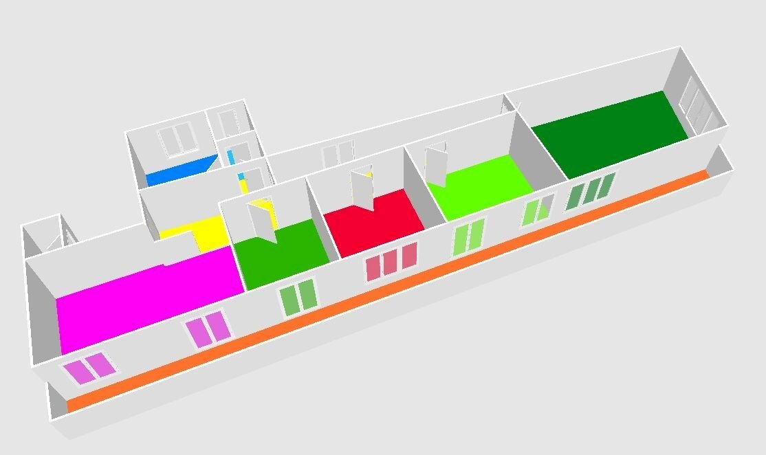 Appartamento Via Verità, Genova (zona Voltri) - planimetria 1