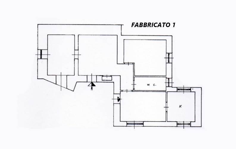 Villa Via Villa Castelli, Martina Franca - planimetria 1