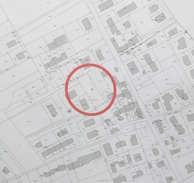 Terreno edificabile via del Giogo, Tarantasca - planimetria 1