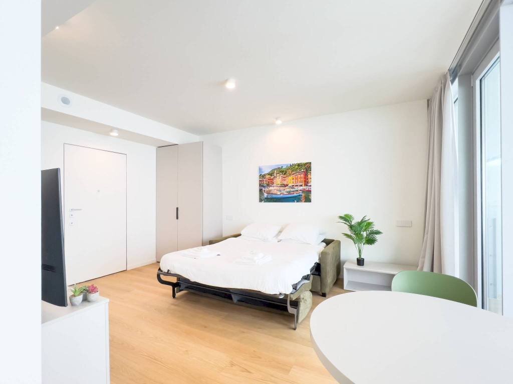 Salone - Monolocale piazzale John Fitzgerald Kennedy, 5M, Genova - foto 3