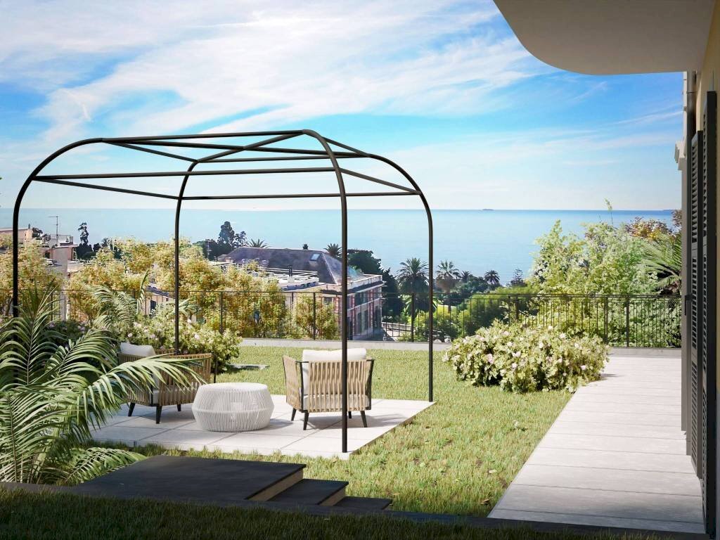 Giardino - Quadrilocale via Sant'Ilario, 11, Genova - foto 1