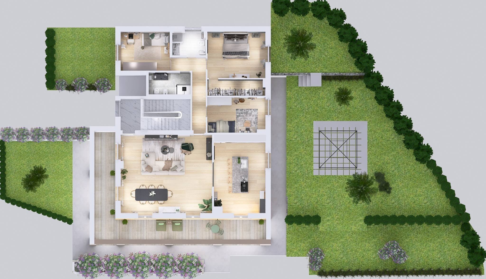 Quadrilocale via Sant'Ilario, 11, Genova - planimetria 1