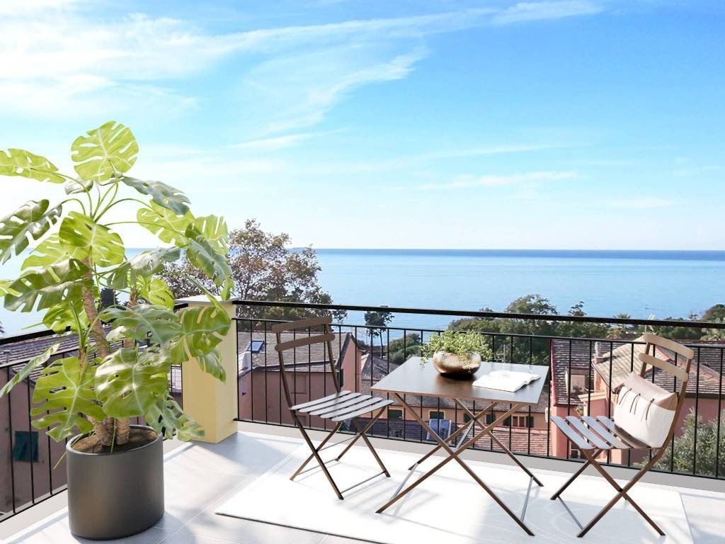 Balcone - Quadrilocale via Sant'Ilario, 11, Genova - foto 1