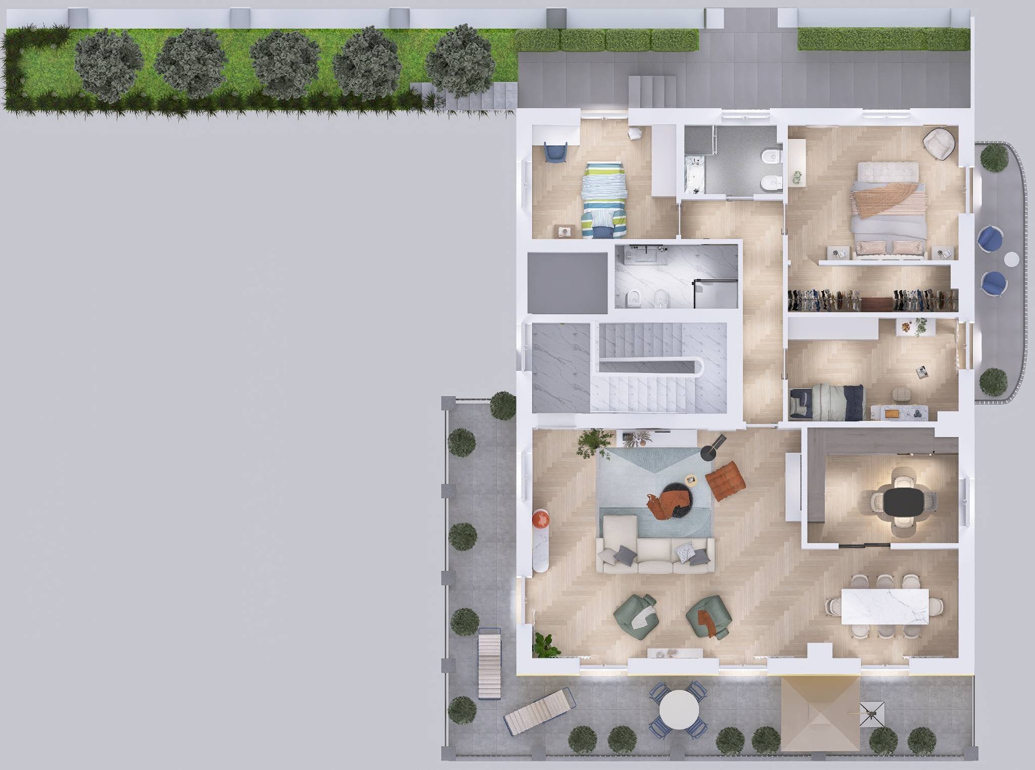 Quadrilocale via Sant'Ilario, 11, Genova - planimetria 1