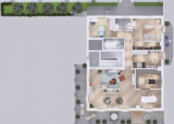 Planimetria - Quadrilocale via Sant'Ilario, 11, Genova - foto 5