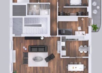 Planimetria - Quadrilocale via Sant'Ilario, 11, Genova - foto 6