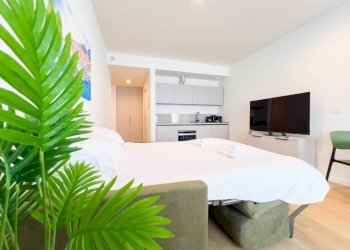 Camera da letto - Monolocale via dei Pescatori, 35, Genova - foto 4