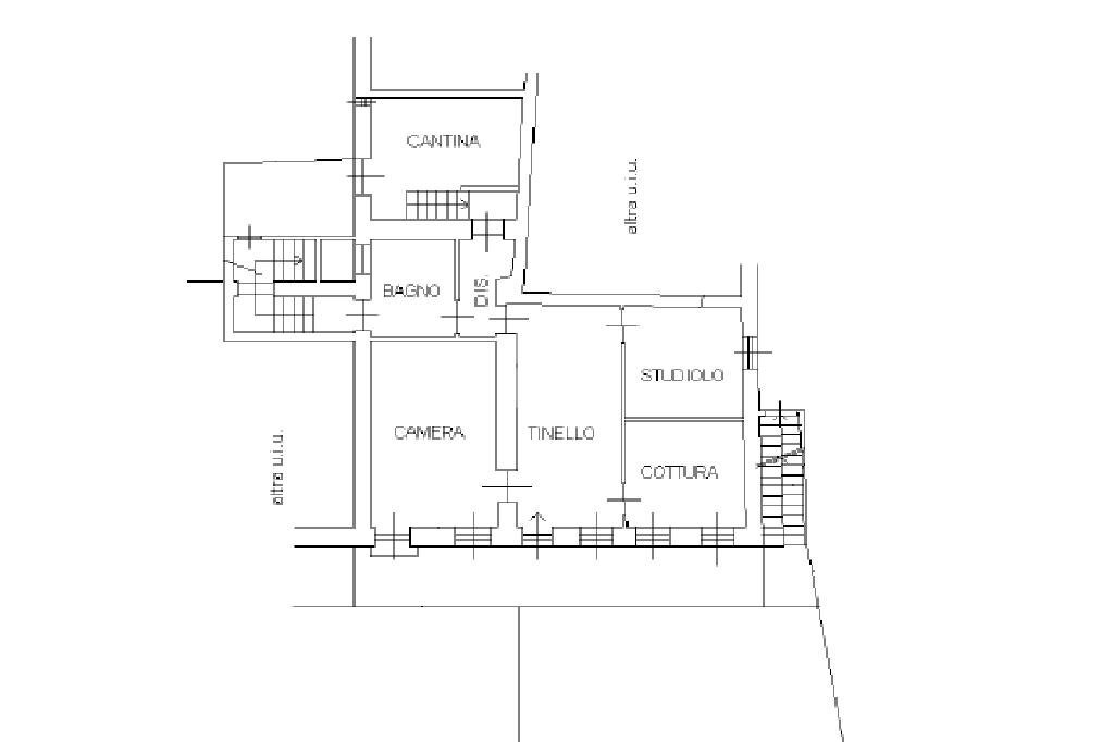 Rustico Via Rivodora, San Mauro Torinese - planimetria 1
