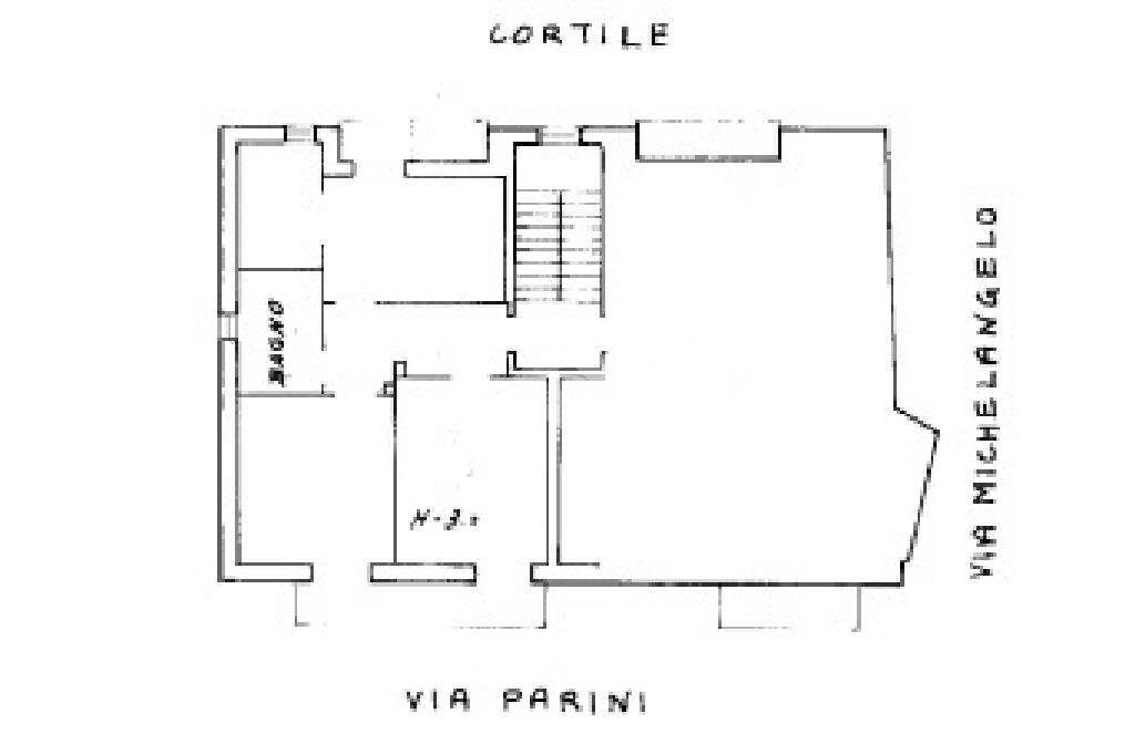 Quadrilocale Via Giuseppe Parini, Santhià - planimetria 1