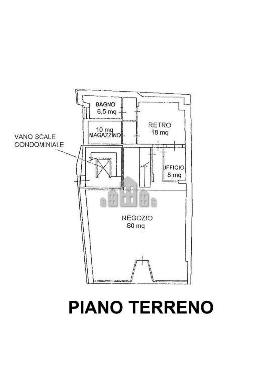 Negozio via Ivrea, 37, Cuorgnè - planimetria 1
