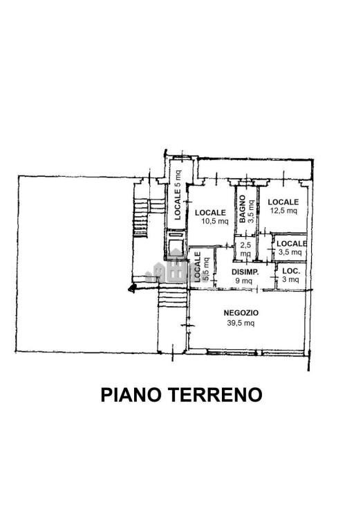 Negozio via reyneri, 20, Rivarolo Canavese - planimetria 1