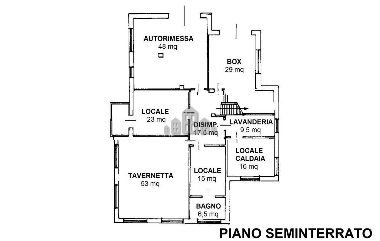 Villa via della Gula, 10, Agliè - floor plans 1