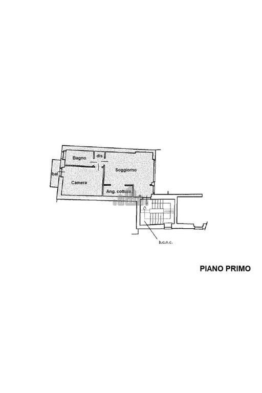 Bilocale piazza Craveri, 2, Pont-Canavese - planimetria 1