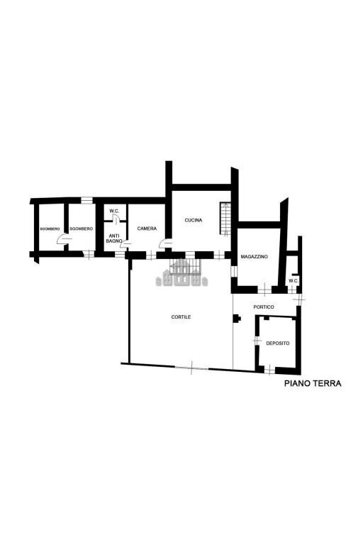 Independent house via Poletto, 6, Rivara - floor plans 1