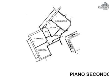 planimetria piano secondo - Quadrilocale via verdi, 4, Sparone - foto 18