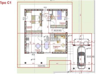 Planimetria - Villa via Primo Maggio, 9, Valperga - foto 7