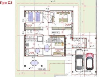 Planimetria - Villa via Primo Maggio, 9, Valperga - foto 11