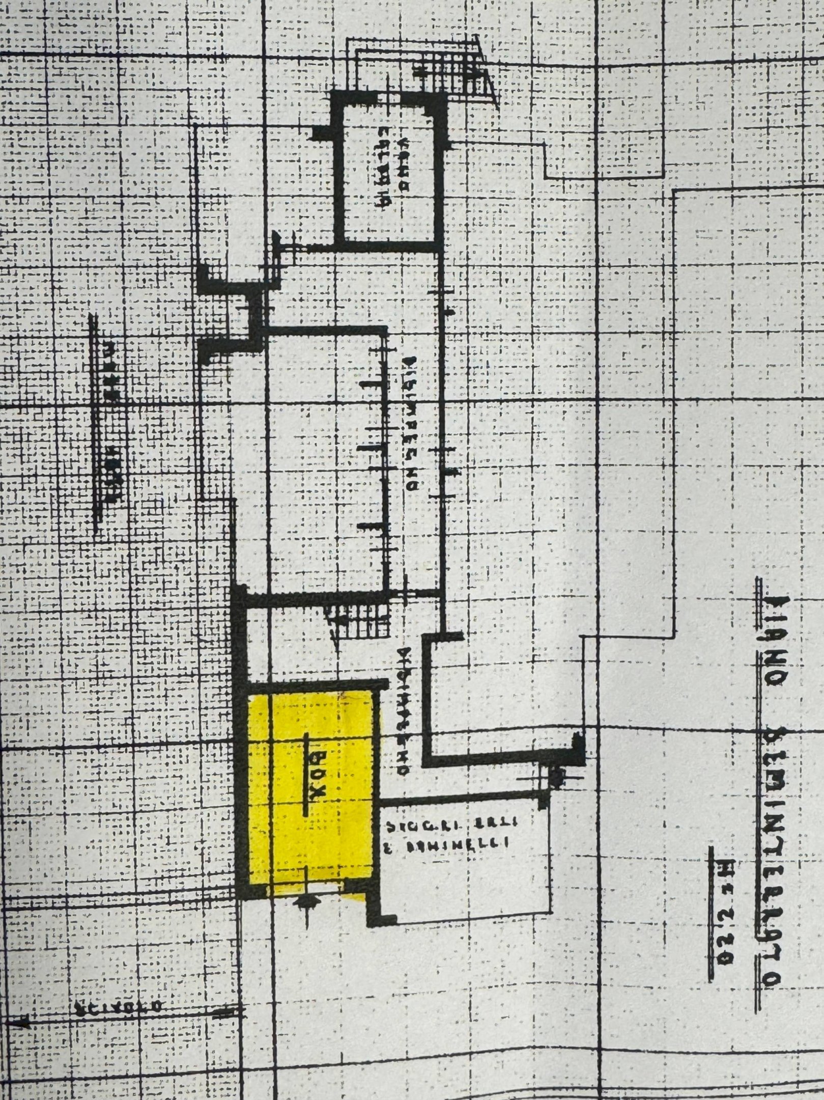 Trilocale via Cesare Battisti, 7A, San Paolo d'Argon - planimetria 1