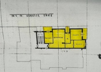 Planimetria - Trilocale via Cesare Battisti, 7A, San Paolo d'Argon - foto 12
