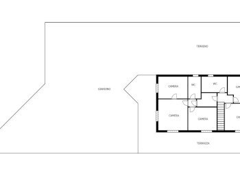 Planimetria Piano Primo - Villa Località Bacezza Case Sparse, Chiavari - foto 68