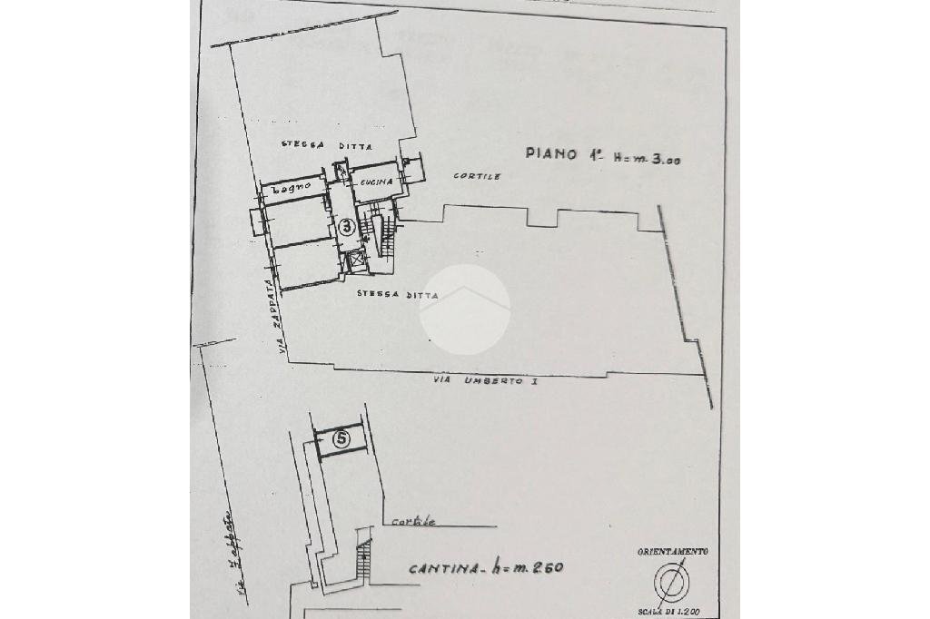 Three-room apartment Via Zappata, Carignano - floor plans 1