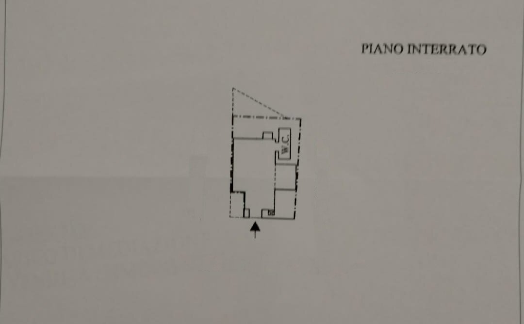 Magazzino corso giuseppe garibaldi ostuni, Cisternino - planimetria 1