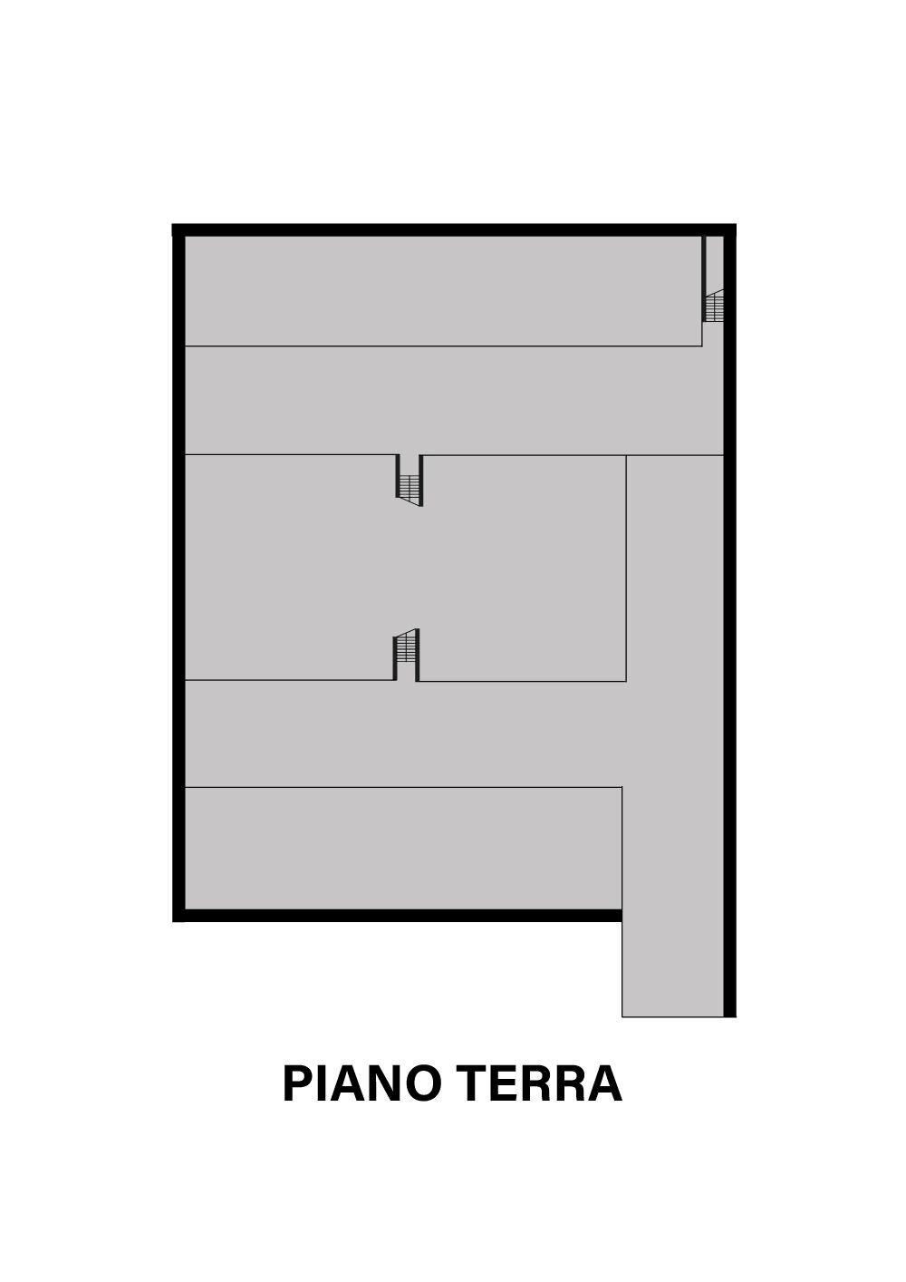 Box via Enrico Berlinguer, Borghi - floor plans 1