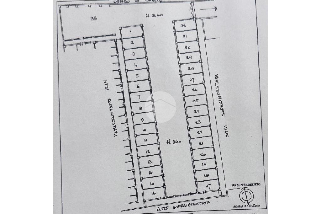 Box Via Padre Lanteri, Carignano - planimetria 1