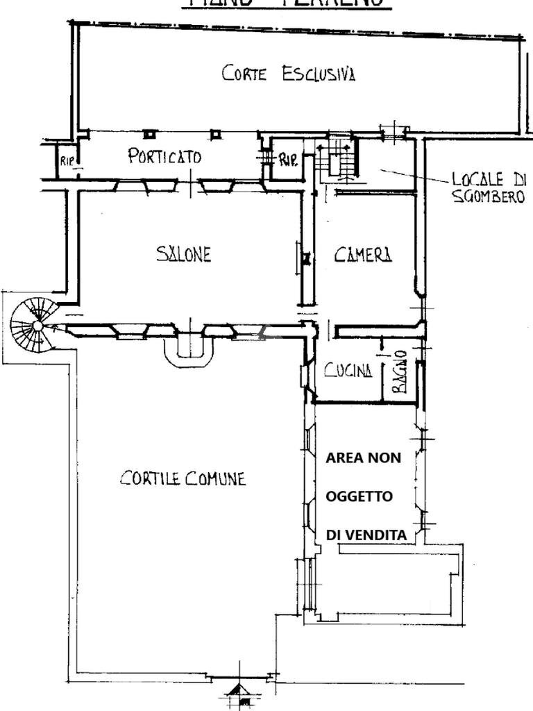 Villa Via Cassoti Gassino, Vigone - planimetria 1